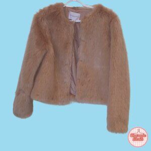 Pink Faux Fur Jacket